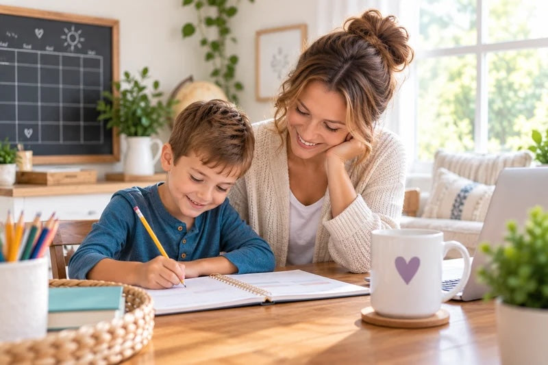 How to Build a Homeschool Rhythm That Lasts