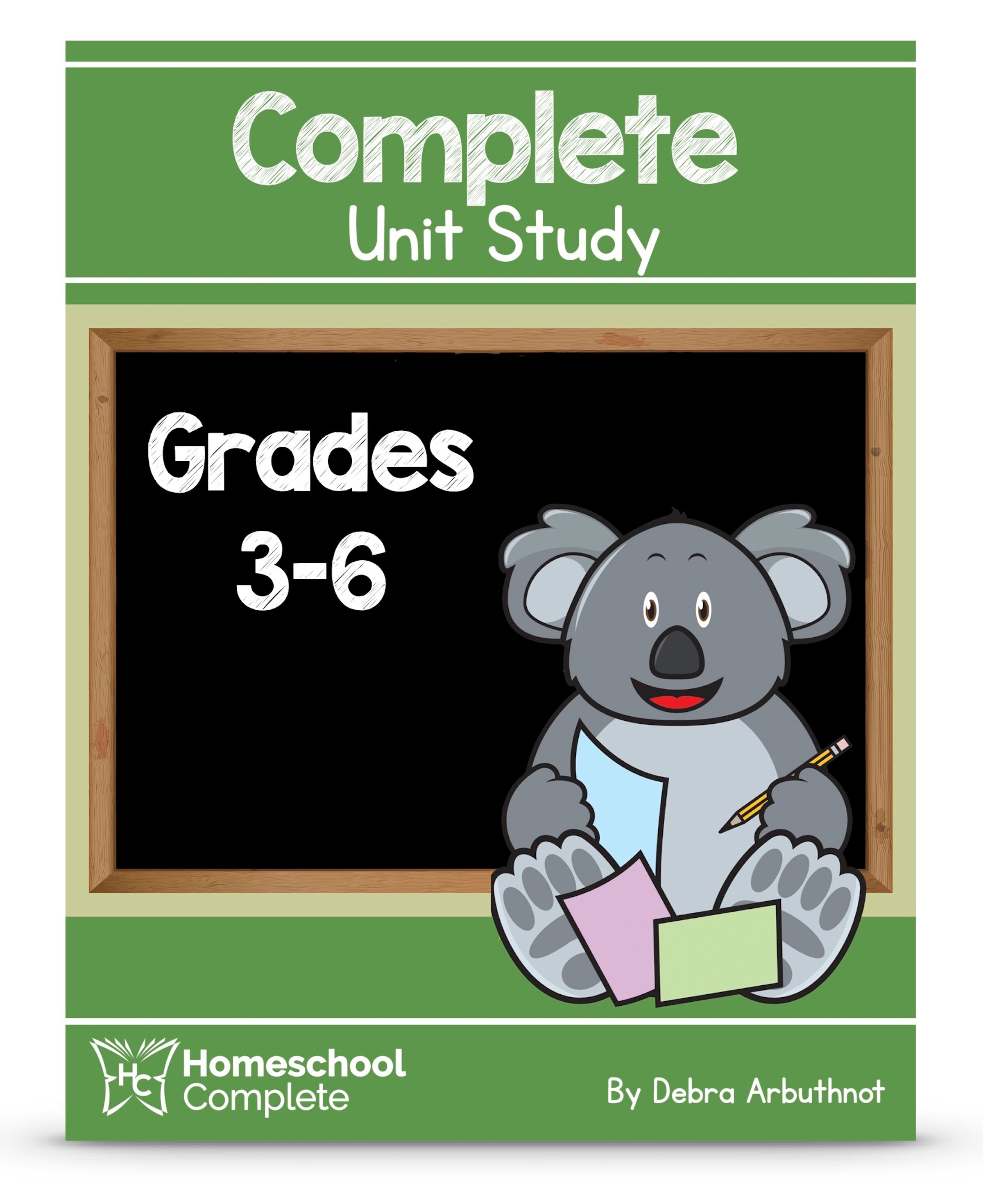 Third-Sixth Grade Unit Studies