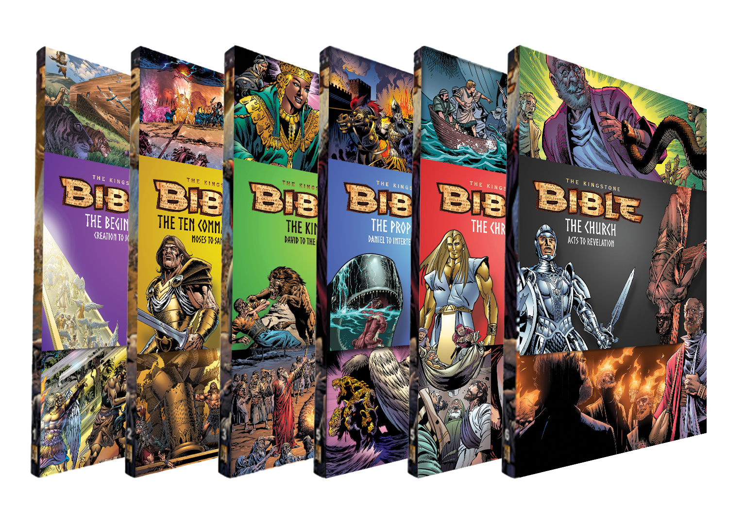 Kingstone Bible 6-volume Softcover Set