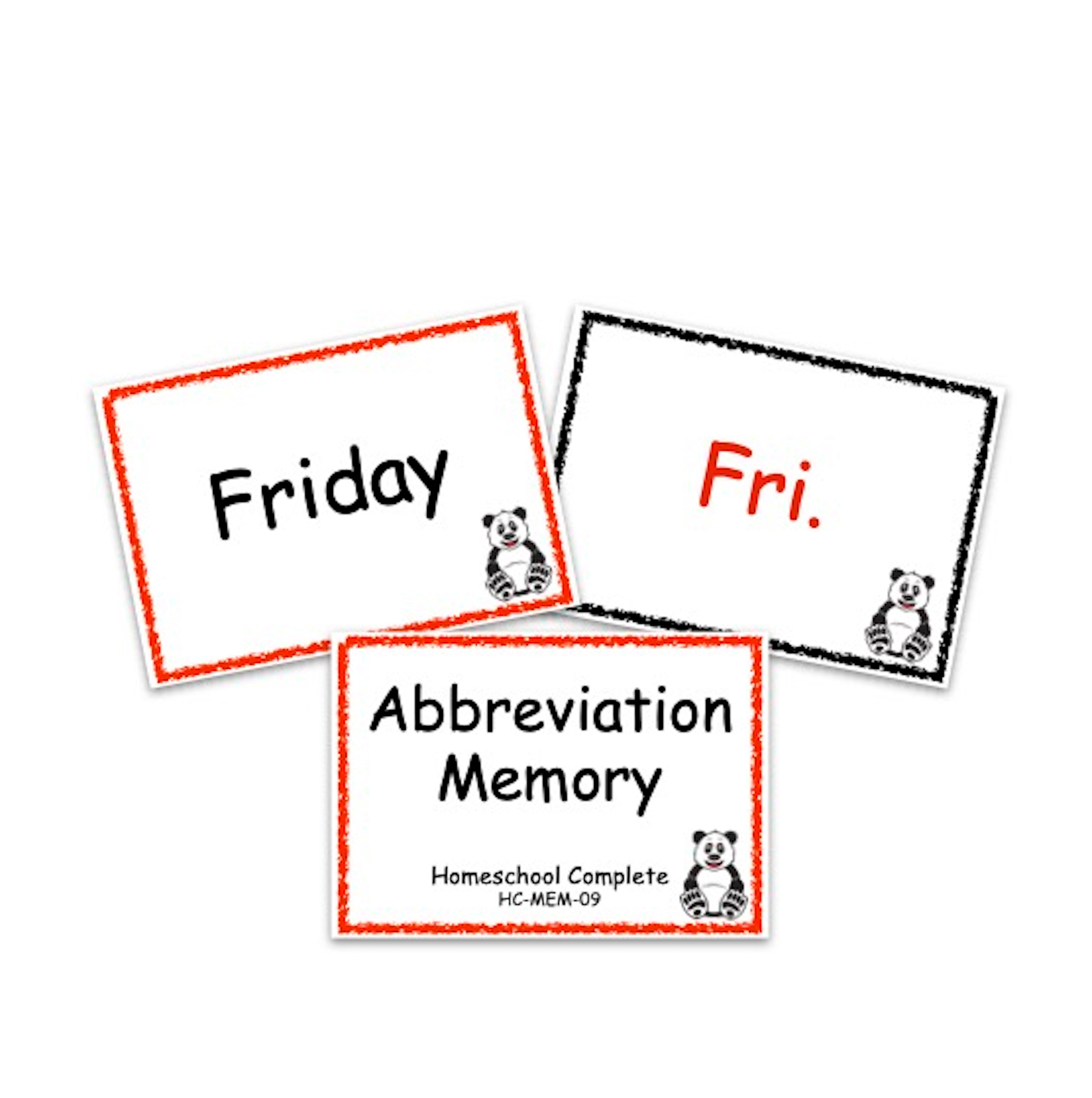 Abbreviation Memory Game