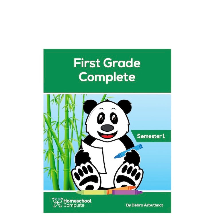 Grade One Manual & Workbook | Semester One Download – Homeschool Complete
