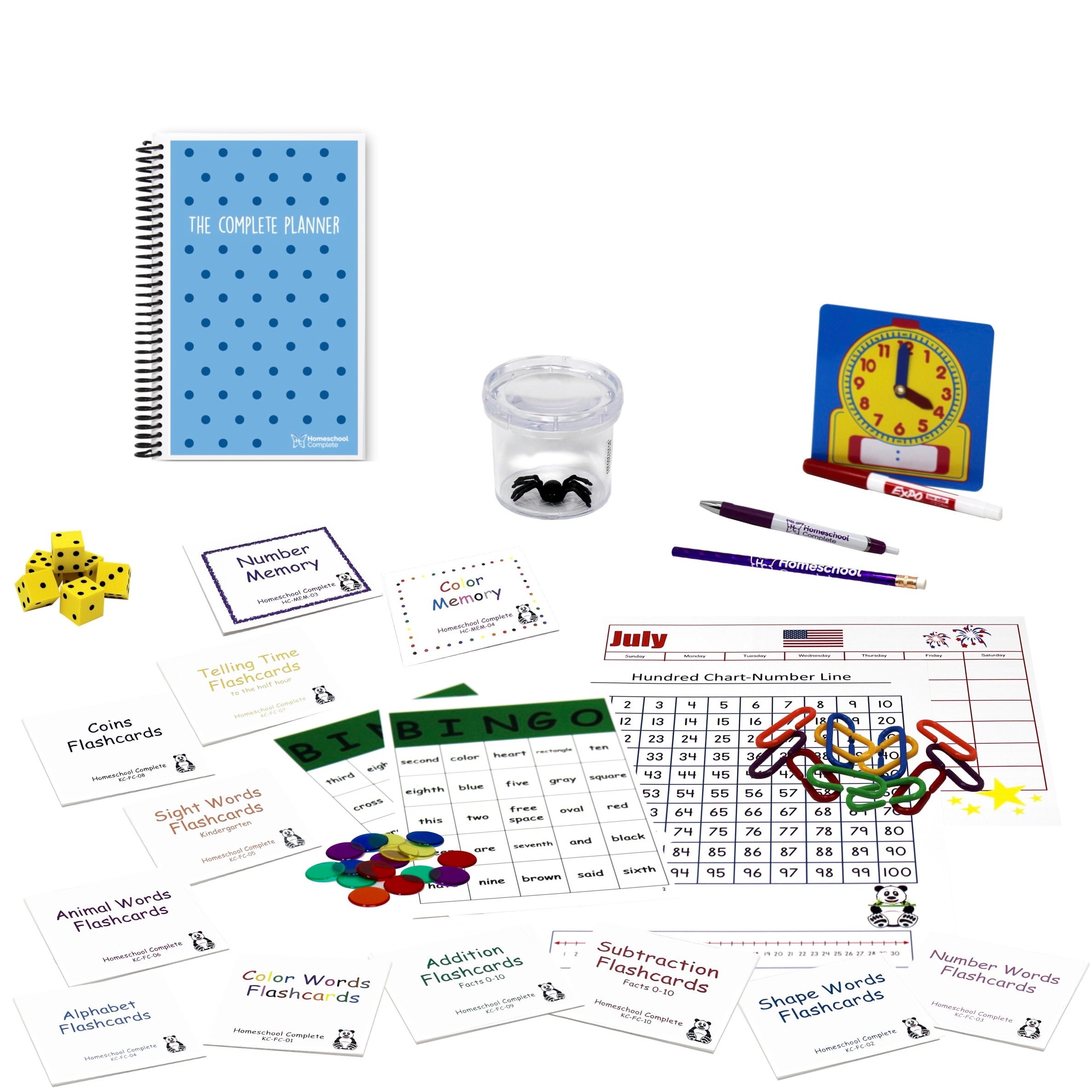 Kindergarten Complete Resource Bundle (Secular)