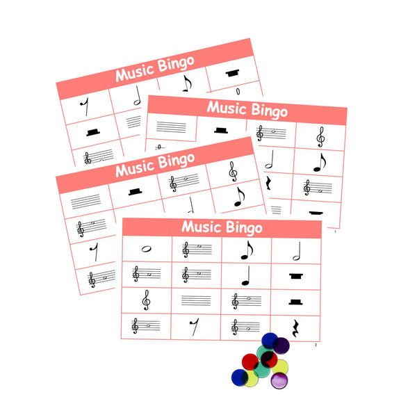 Music Bingo and Memory Game