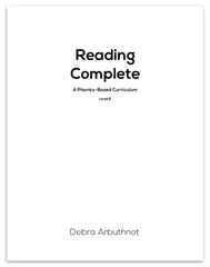 Reading Complete Student Workbook Refill Pages: Level E