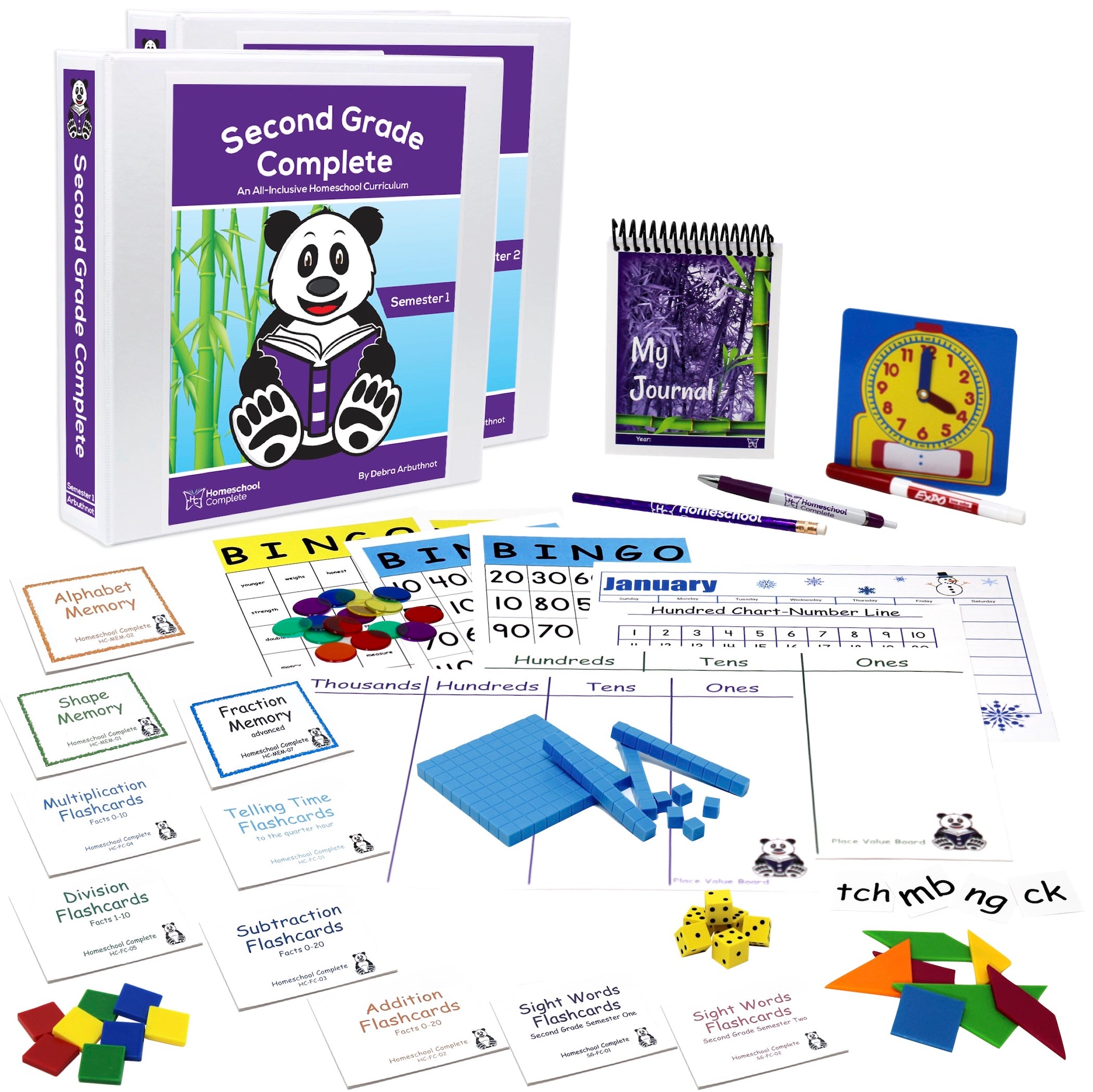 Second Grade Complete Deluxe Bundle (Secular)