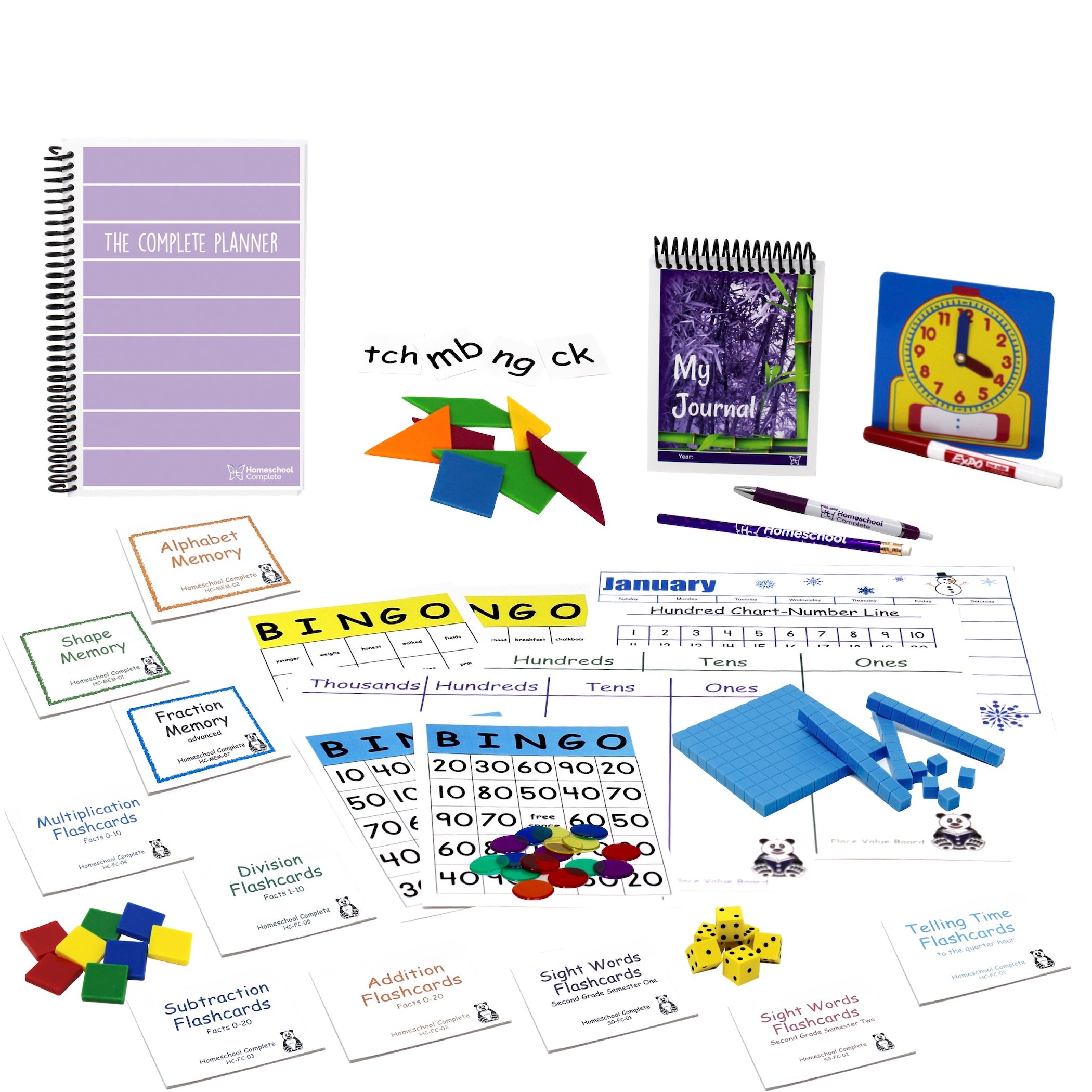Second Grade Complete Resource Bundle (Secular)