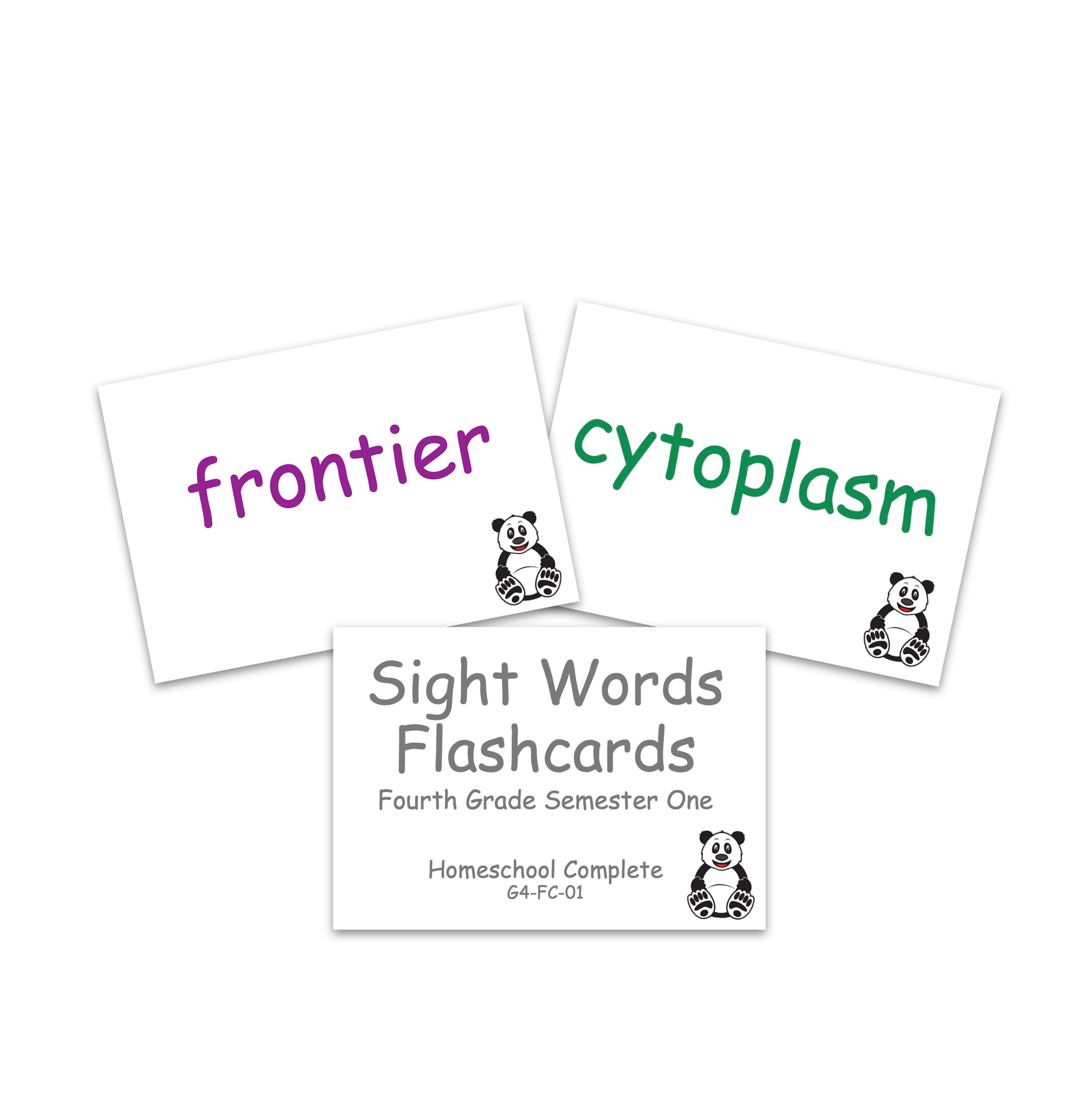 4th Grade Sight Words Flashcards | Homeschool Complete