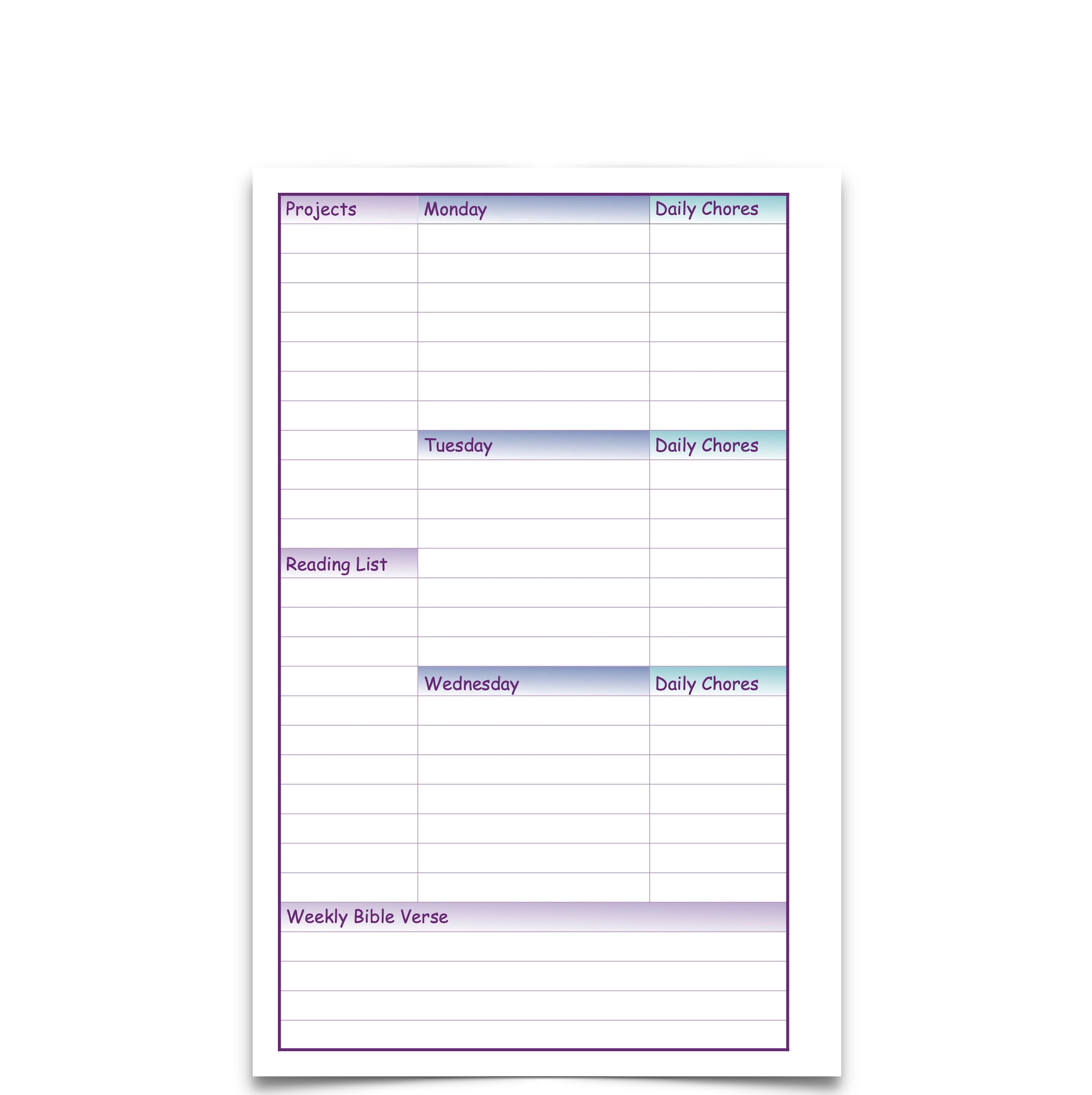 The Complete Planner for Students