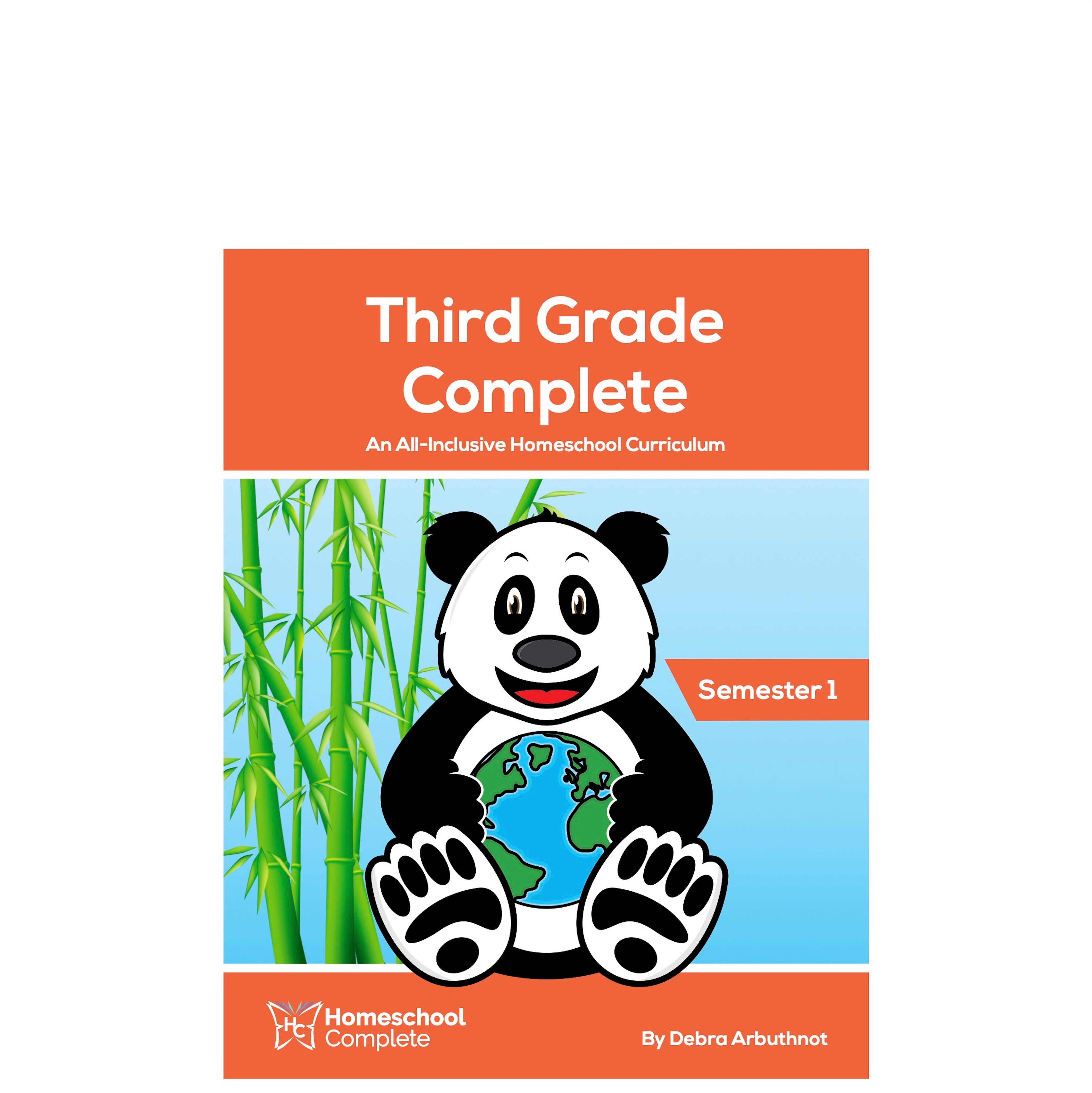 Third Grade Complete Teacher's Manual & Workbook Semester One: Download (Faith-Based)