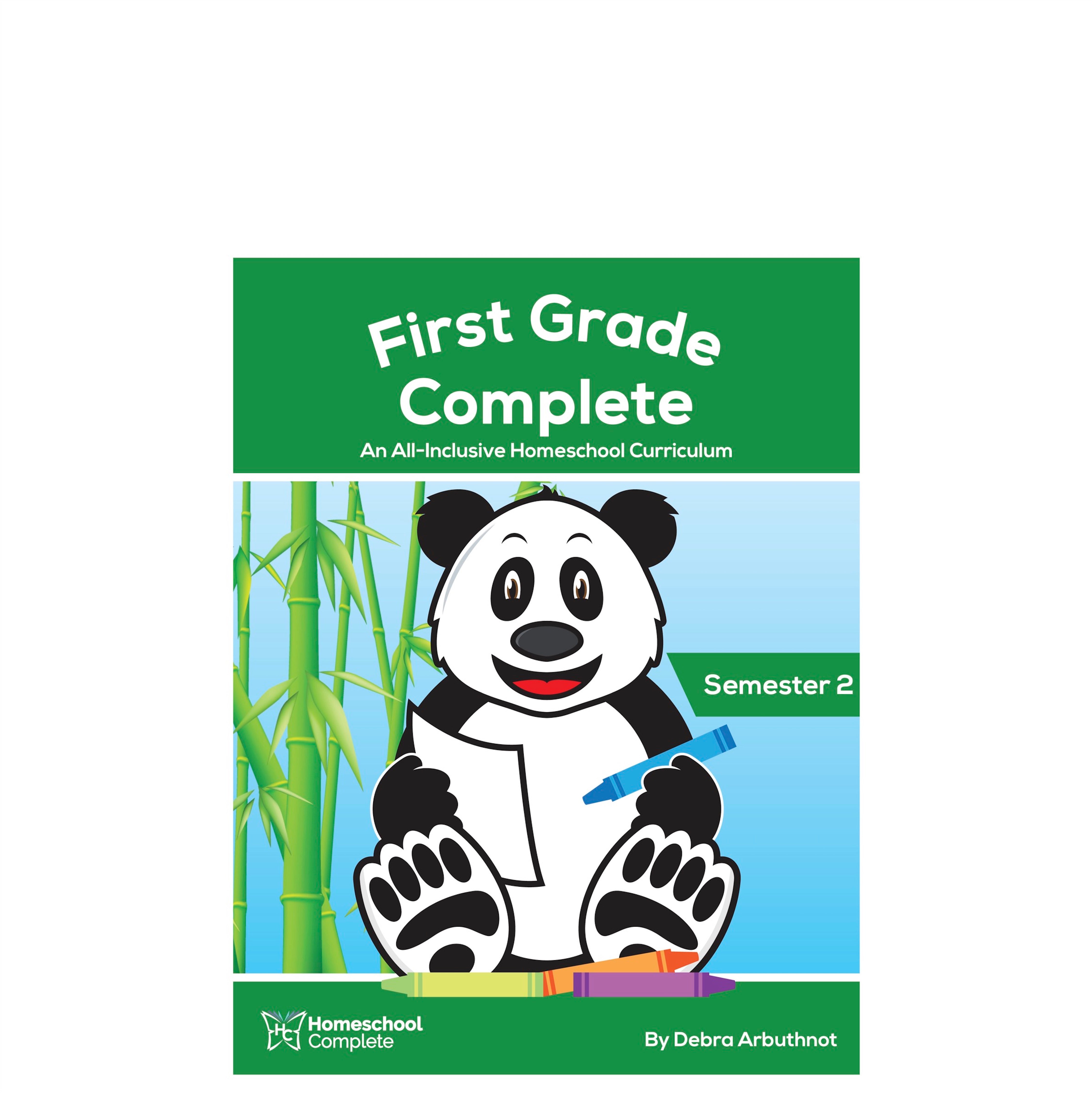 First Grade Complete Teacher's Manual & Workbook Semester Two: Download (Faith-Based)