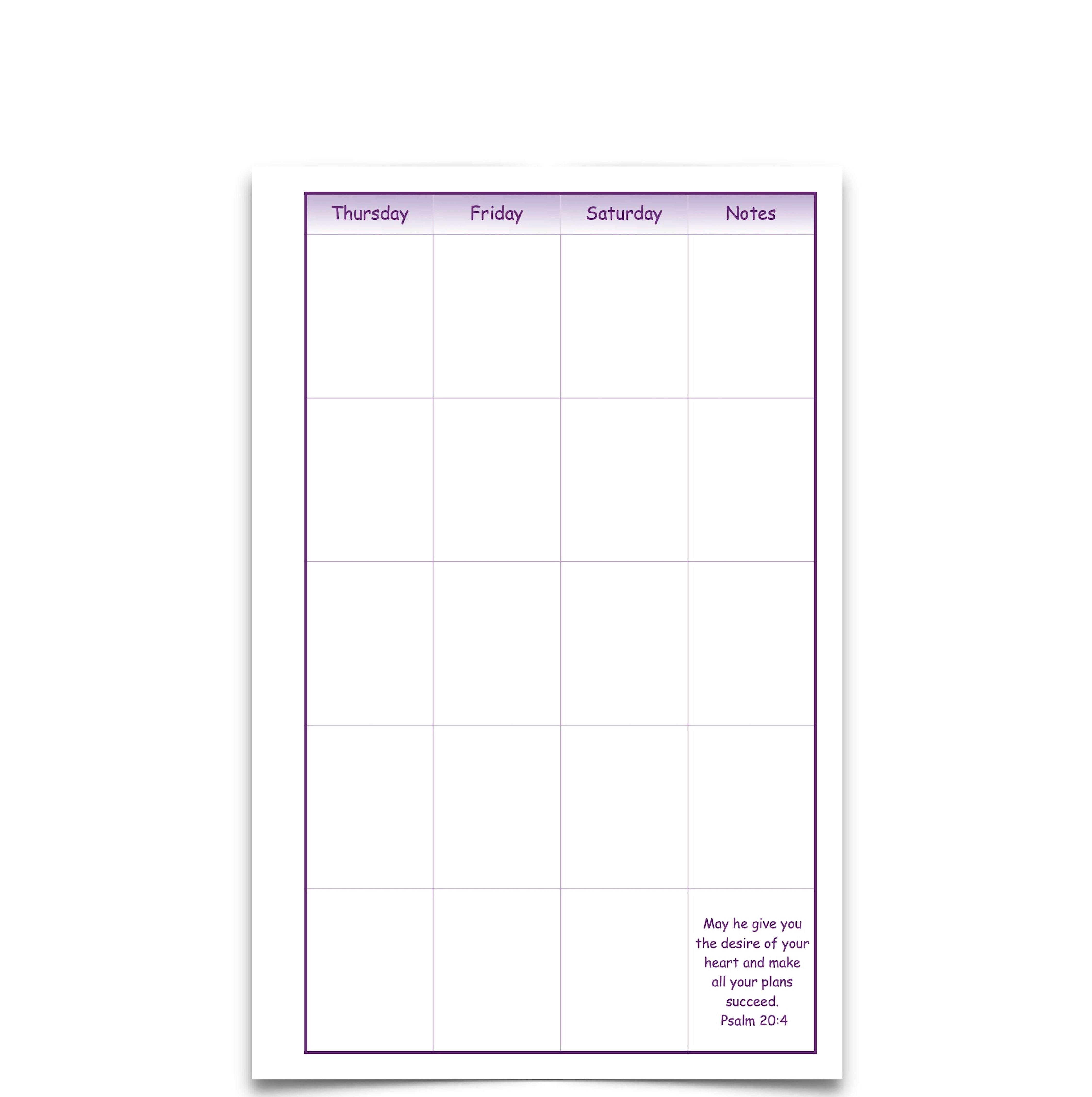 Teacher Planner (Faith-Based)